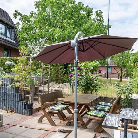 Ferienwohnung Am Elbstrom シュターデ エクステリア 写真
