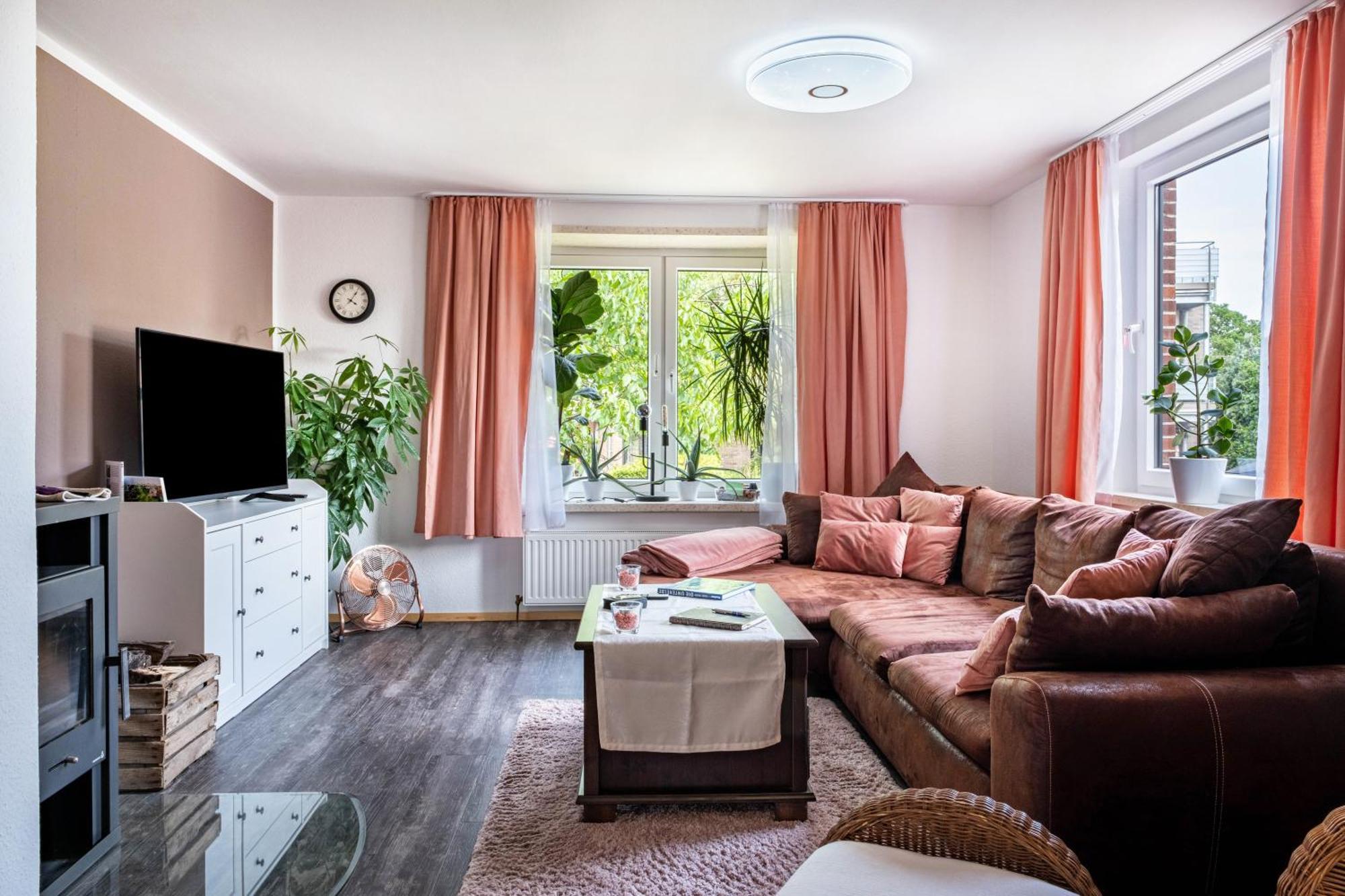 Ferienwohnung Am Elbstrom シュターデ エクステリア 写真